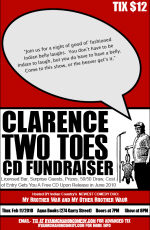 Clarence Two Toes CD Fundraiser